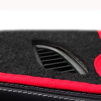 Dla Morris Garage MG ZS EZS 2017 2018 2019 pokrywa desce rozdzielczej samochodu Dash Mat Sun Hannah Pad dywan wykończenie anty-UV antypoślizgowe akcesoria