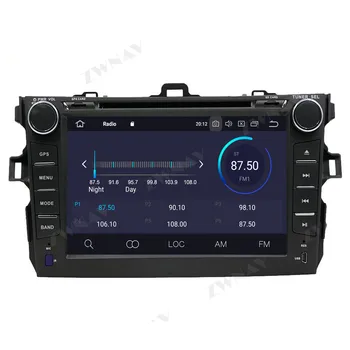 Android 10.0 4+64G ekran samochodowy odtwarzacz DVD z GPS Navi Toyota corolla 2007-2013 GPS Auto Radio stereo-odtwarzacz multimedialny radioodtwarzacz