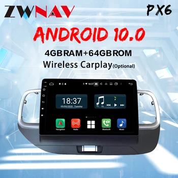 Android 10.0 PX6 nawigacja GPS dla Hyundai Venue 2019 2020 Auto Radio Stereo Car DVD Multimedia Auto Player HeadUnit 2 DIN 2din