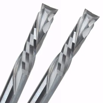 5szt Up Down Cut 5X22MM AAA Solid Carbide CNC Router Endmill Compression Wood Tungsten End Milling Cutter Tool Bit