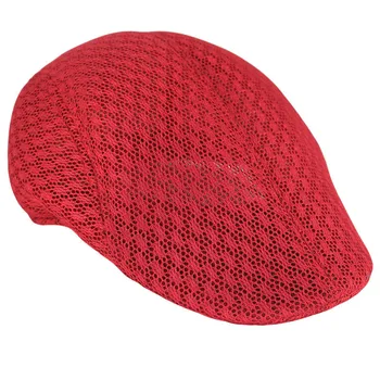 Top Fashion Men Summer Cool Berets Cap Casual Solid Colorful Male Outdoor Hat Caps For Unisex Bonnet Sale