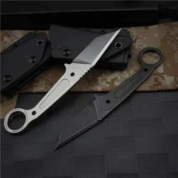 LCM66 Fixed blade knife EDC Self-defense Hack Paper cutter przenośne pudełko nóż wielofunkcyjny nóż DC53 steel karambit