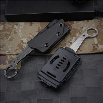 LCM66 Fixed blade knife EDC Self-defense Hack Paper cutter przenośne pudełko nóż wielofunkcyjny nóż DC53 steel karambit