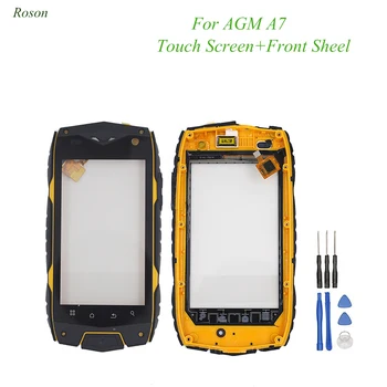 Roson 4.0 inch AGM A7 Touch Screen Glass gwarancją oryginalny nowy ekran dotykowy panel szklany do narzędzi AGM A7 +