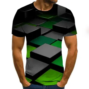 2020 Summer 3D Printing Men Tshirt Brand Casual 3D Printed Tshirt Men Animal Tops Tees Male tshirt Street Plus Size Clothing