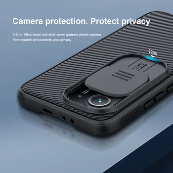 Dla Xiaomi Mi 11 Mi11 Case Cover NILLKIN Hard Plastic Slide Lens Camera Protection tylna pokrywa ochronna dla Xiaomi Mi 11 5G