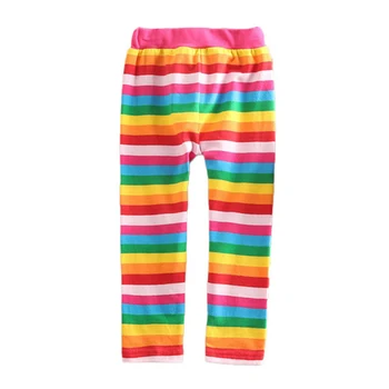 DXTON Girls Leggings zimowe dziecięce spodnie dla dziewczynek Star Printed Cotton Toddler Skinny Pencil Causal Children Pants Clothes 3-8Y