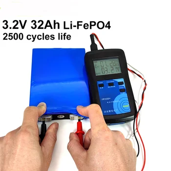 Liitokala 3.2 V 32Ah akumulator LiFePO4 fosforan 32000mAh dla 4S 12V 24V 3C motocykl, samochód, motorówka baterii modyfikacja nikiel