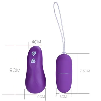 Mini wibrator z pilotem zdalnego sterowania kula wibrator bezprzewodowe seks zabawki dla dorosłych masturbator stymulator łechtaczki sex shop