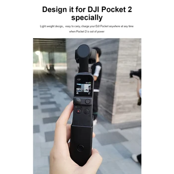 STARTRC dla DJI Pocket 2 Handheld Grip Ładowarka przenośna power bank dla DJI Pocket 2 akcesoria ładowania hub
