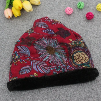 Dziewczyna szalik i ciepłe damskie Skullies czapka marki mody Jesień Zima vintage design podwójnego przeznaczenia kapelusze dla pań