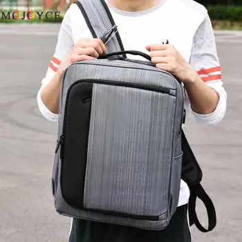 USB ładowanie plecaki dla mężczyzn o dużej pojemności szkoła biznesowe podróże plecak Oxford tkanina laptopa plecak
