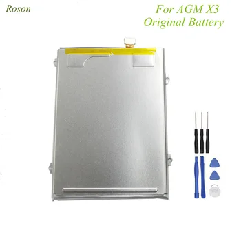 Roson dla AGM X3 oryginalna bateria 4100 mah nowy zamiennik akcesoria baterie AGM X3 +narzędzia