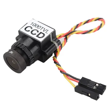 1000TVL 1/3 CCD 110 stopni, obiektyw 2,8 mm mini FPV kamera NTSC PAL dołączany do kamery FPV Drone