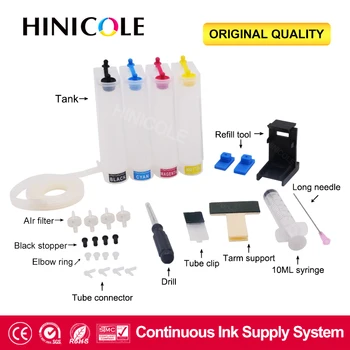 System ciągłego zasilania atramentem CISS Ink Kit do drukarki HP 301 301XL Deskjet 1050 1510 2000 2050 2050S 2510 2540 3050a 3054