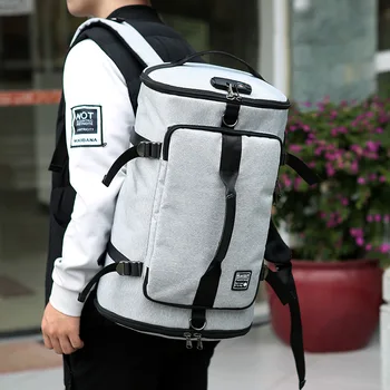 Wiadro plecak mężczyźni 40L pojemności 15.6 laptop torba podróży plecak torby dla Mlae młodzieży komputer szkolna torba pakiet plecak