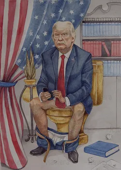 Donald Trump pełna diamentowa malarstwo prezydent USA 5D Diy Diamentowa haft krzyżem kwadratowy okrągły Diament haft wystrój domu toaleta