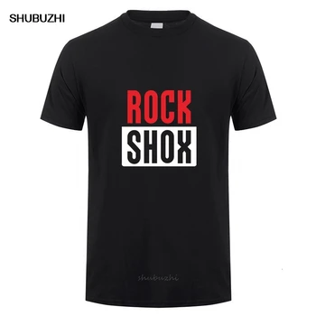 Midnite Star Midnite Star Rockshox Rock Shox t-shirt topy nowa moda z krótkim rękawem Moutain MTB rowerzysta rowerzysta t-shirty, koszulki