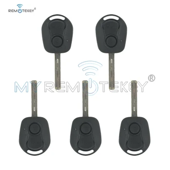Remtekey 5 Remote car key shell case cover 2 przyciski do Ssangyong Rexton RX7 bez płytki drukowanej