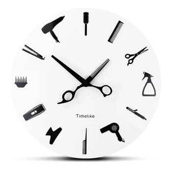Nowe Nowoczesne Minimalistyczne Akrylowe Zegar Ścienny Pokój Dzienny Wystrój Domu Mody Atmosfera Kwarcowy Ciche Fryzjer Akrylowe Zegar Ścienny