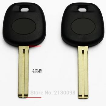 Transponder klucz wymiana powłoki do Lexus TOY48 nie chip pusty klucz etui pokrywa 10 szt./lot z logo