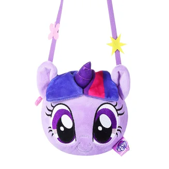 My little pony toys New kid ' s purse pluszowe zabawki plecak kreskówka cute girl lalki cross body bag zabawka dziecięca zabawka prezent lalka