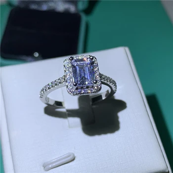 Moda modny okrągły Kryształ 925 srebro biżuteria do ślubu spadek kolczyki naszyjnik wisiorek kobiety biżuteria prezenty