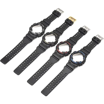 Pasek do zegarka do wymiany zmodyfikowany Casio G-shock Case Strap Kit GA110 GD100 GAX100 Watch Band akcesoria z narzędziami