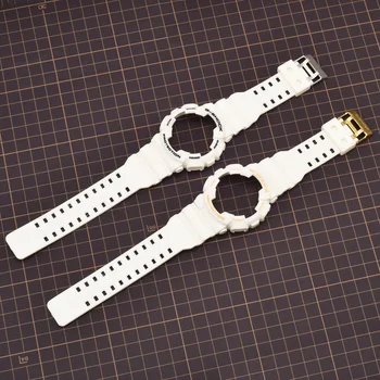 Pasek do zegarka do wymiany zmodyfikowany Casio G-shock Case Strap Kit GA110 GD100 GAX100 Watch Band akcesoria z narzędziami