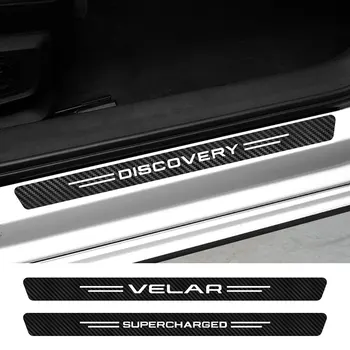 4szt samochodowy parapet naklejki ochronne dla Land Rover Autogiography DISCOVERY EVOQUE FREELANDER SUPERCHARGED SVR VELAR Auto Accessories