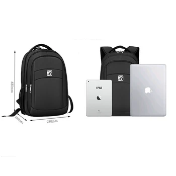 2019 nowy kabel USB do ładowania wodoodporny противоугонный plecak dobrej jakości mężczyźni laptop plecaki moda podróże szkolne torby męski szkolny worek