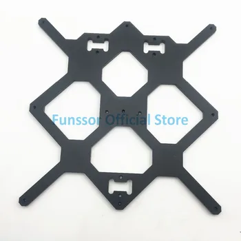Funssor kolor czarny Reprap Prusa i3 MK3 aluminiowa łóżko wsparcie dla DIY Prusa i3 drukarka 3D