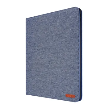 Dla iPad Pro 2020 12.9 Flip Cloth Case Fundas z otworami do ołówków dla ipada Pro 2020 12 9 12.9 Case +folia
