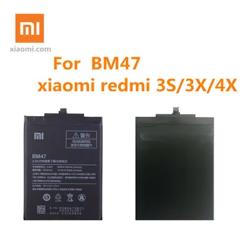 Oryginalny Xiaomi Redmi 3 BM47 bateria bm47 wymiana dużej pojemności 4000 mah akumulator litowo-jonowy Hongmi Redmi 3 Pro 5.0 cali Smart