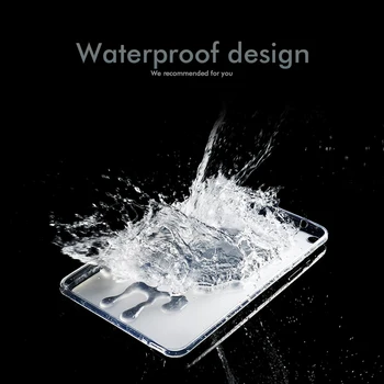 Dla iPad Pro 12.9 2020 Case wodoodporny przezroczyste etui do ipada Pro 4th 2nd generation Tablet Cover A2068 A2230 A2069 A2232