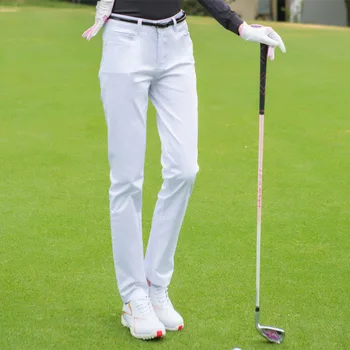 Kobiety High Stretch Golf Spodnie Letnie Damskie Odchudzanie Fitness Odzież Sportowa Lekki Pełna Długość Spodnie Sportowe Skarpety Odzież D1048
