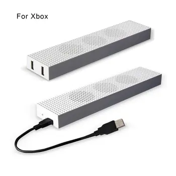 Dla Xbox One S wentylator z 2 portami USB hub i 3 H/L regulacja prędkości chłodzące wentylatory chłodnicy Xbox One Slim Gaming Console