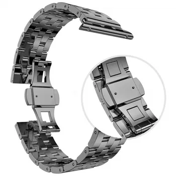 Taśmy ze stali nierdzewnej dla Apple Watch Series 4 5 44 mm 40 mm grupa Mężczyzn pasek bransoletka link do mc Series 3 2 1 38 mm 42 mm kobiety