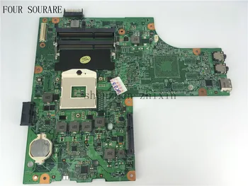 Cztery sourare dla DELL Ispiron N5010 płyta główna laptopa CN-0Y6Y56 0Y6Y56 Y6Y56 48.4HH01.011 DDR3 druku płyty głównej test good