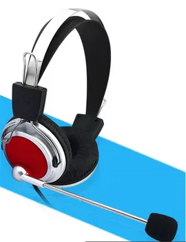 Wysokiej jakości stereofoniczny bas komputerowy do gier zestaw słuchawkowy słuchawki z mikrofonem do KOMPUTERA telefon gra komputerowa dla Skype Gaming