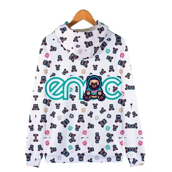 2020 OZUNA ENOC Zipper hoodies 3D Print Kapturem bluza Harajuku OZUNA ENOC Hoodies Plus Size for men