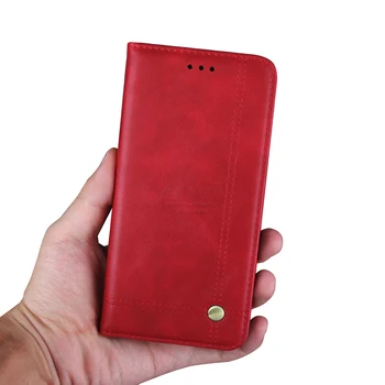Wzór skórzana klapka do OPPO Realme 6/6 pro / 6S Wallet Case Card Stand Magnet Book Cover Casual Luxury Phone Fundas