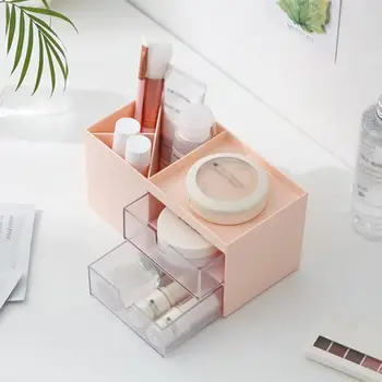 Makijaż profesjonalny case plastikowy makijaż organizator pudełka do przechowywania kosmetyków pojemnik uchwyt biżuterii Sundries Box Home 2020 new