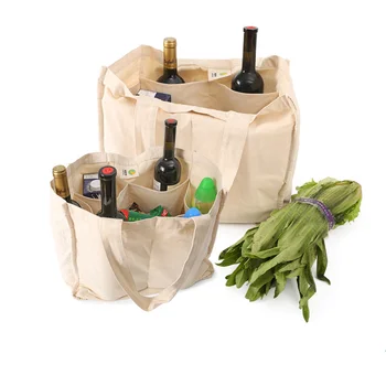 Najlepsze płócienne torby na zakupy spożywcze z uchwytami tkaniny torby-loterie wielokrotnego użytku organiczne bawełniane do prania i przyjazne dla środowiska torby