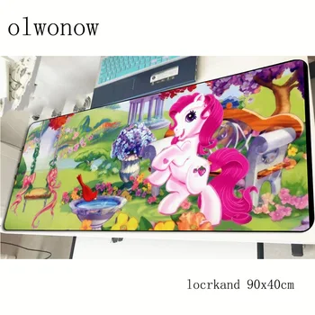 My little pony mousepad 90x40cm 3d gaming mouse pad gamer mat Fashion game computer desk padmouse keyboard duże maty