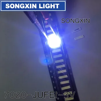 3000PCS XIASONGXIN LIGHT FOR JUFEI LED Backlight 7020 3V 54LM Cool white LCD Backlight for TV TV Application 01.JT.7020BPW1-C-N