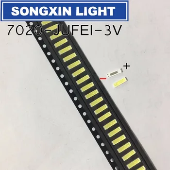 3000PCS XIASONGXIN LIGHT FOR JUFEI LED Backlight 7020 3V 54LM Cool white LCD Backlight for TV TV Application 01.JT.7020BPW1-C-N