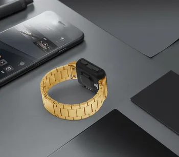 AN watchband ze stali nierdzewnej for forerunner 35 Watch Band bransoletka metalowy pasek do inteligentnych zegarków Forerunner 35 Smart Watch Band