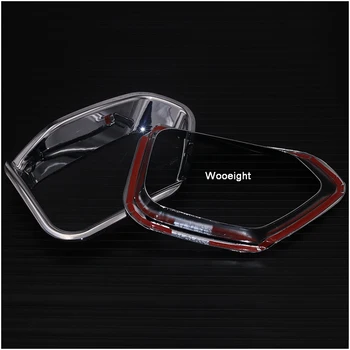 Wooeight 2szt ABS chrom samochodu tylne światło przeciwmgłowe lampa reflektor przeciwmgłowy zderzak pokrywa wykończenie oprawy ramka listwa ochronna dla Subaru XV Crosstrek 2018