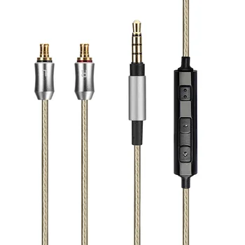 OKCSC A2DC jack kabel do słuchawek 3,5 mm wtyk posrebrzane OFC przewód do słuchawek Audio-Technica ATH-LS70/ATH-LS50/ATH-E40/ATH-E50